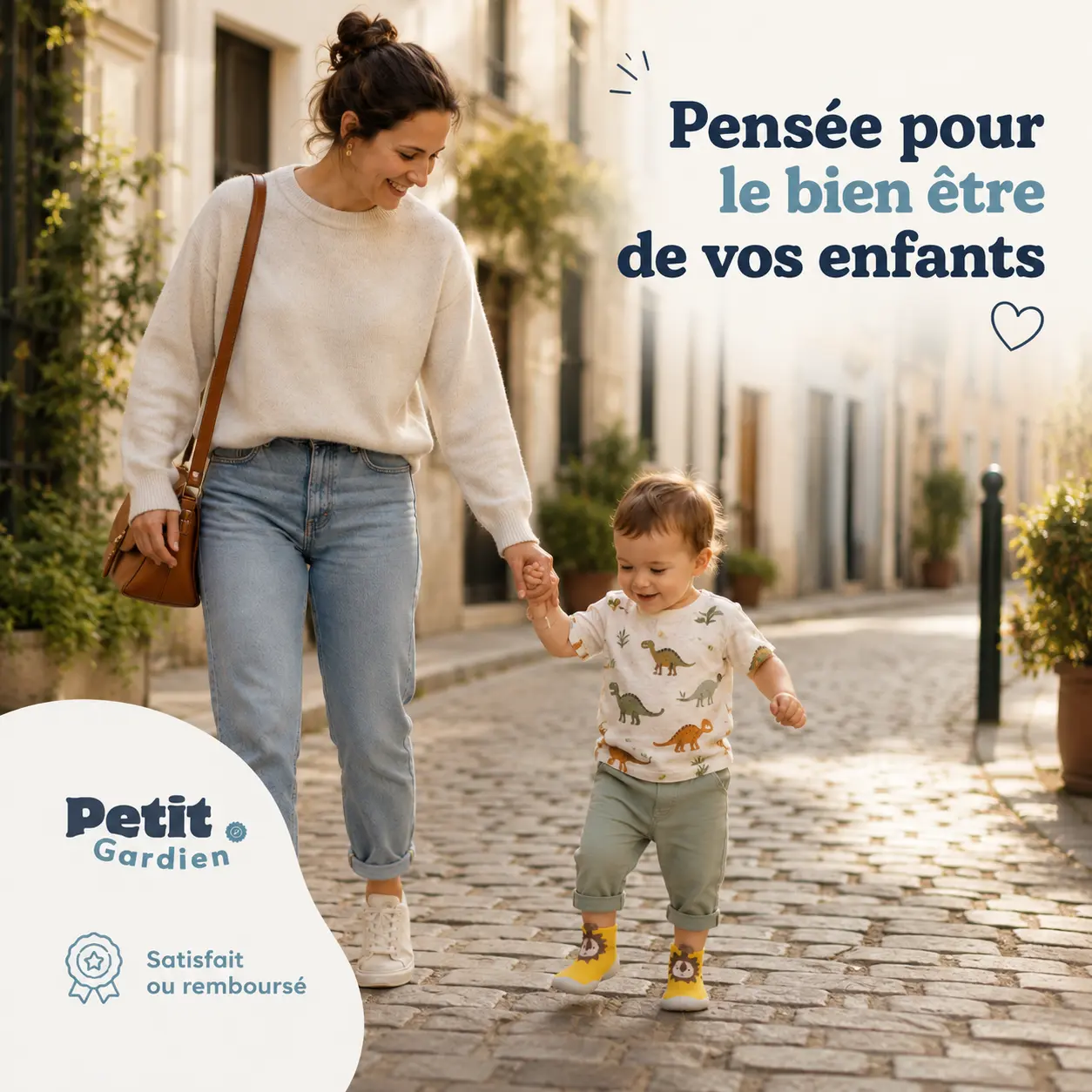 Chaussures-chaussettes Petit Gardien, vue principale